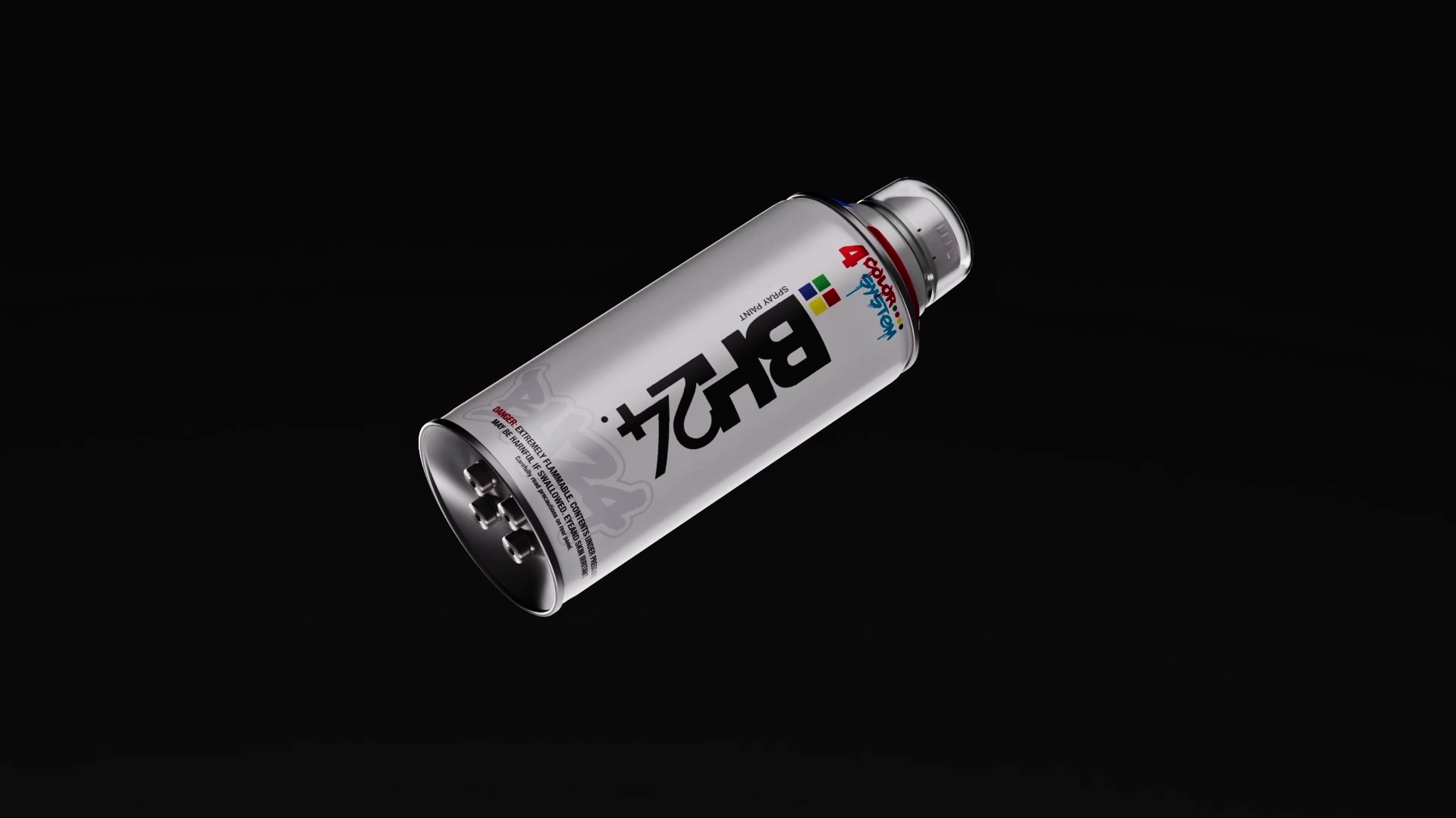 Vista explotada del sistema modular de aerosol y sus cartuchos de producto